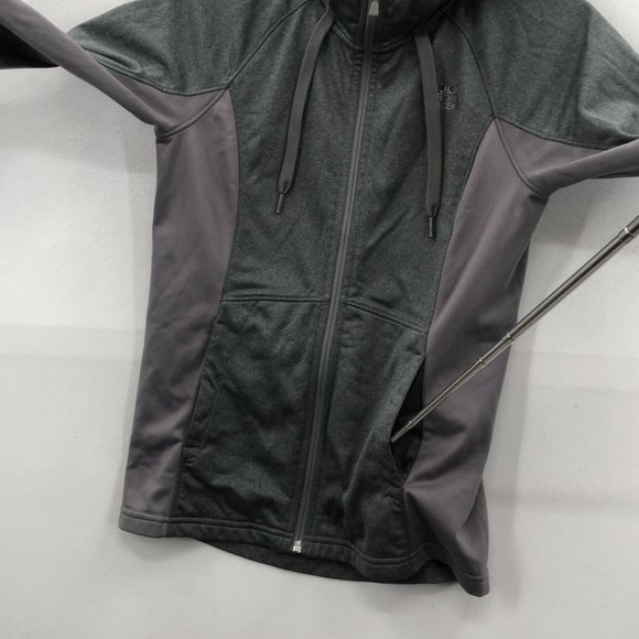 The North Face Womens Black Long Sleeve Pockets Full Zip Hooded Jacket Size SP - Picture 4 of 7